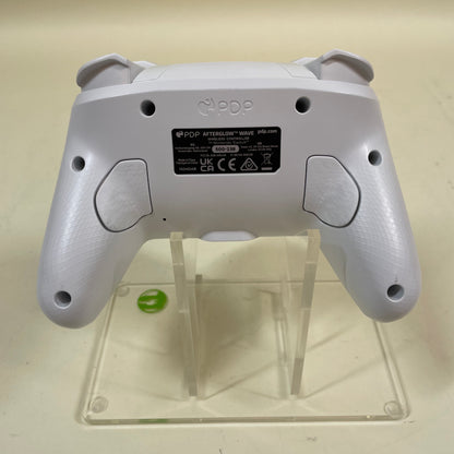 PDP Afterglow Wave Wireless Controller for Nintendo Switch 500-238 White