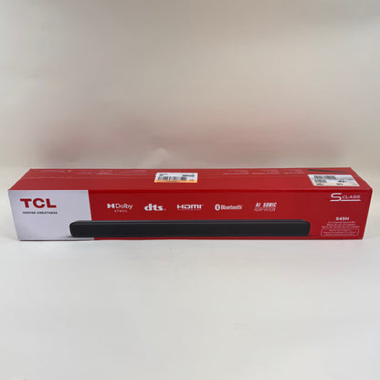 New TCL S Class 2.0 Channel Sound Bar Black S45H