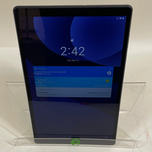 WiFi Only Lenovo Tab M10 HD 32GB Graphite Gray TB-X306F