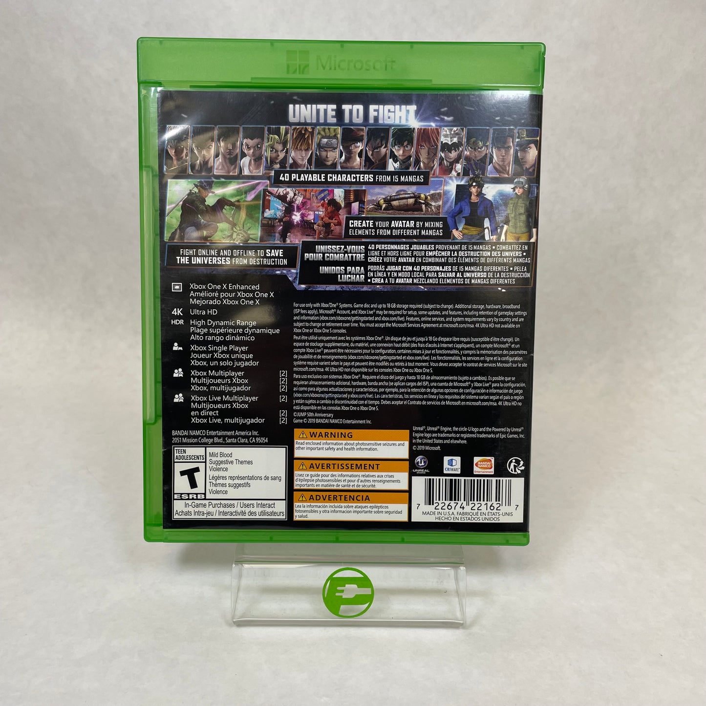 Jump Force (Microsoft Xbox One, 2019)