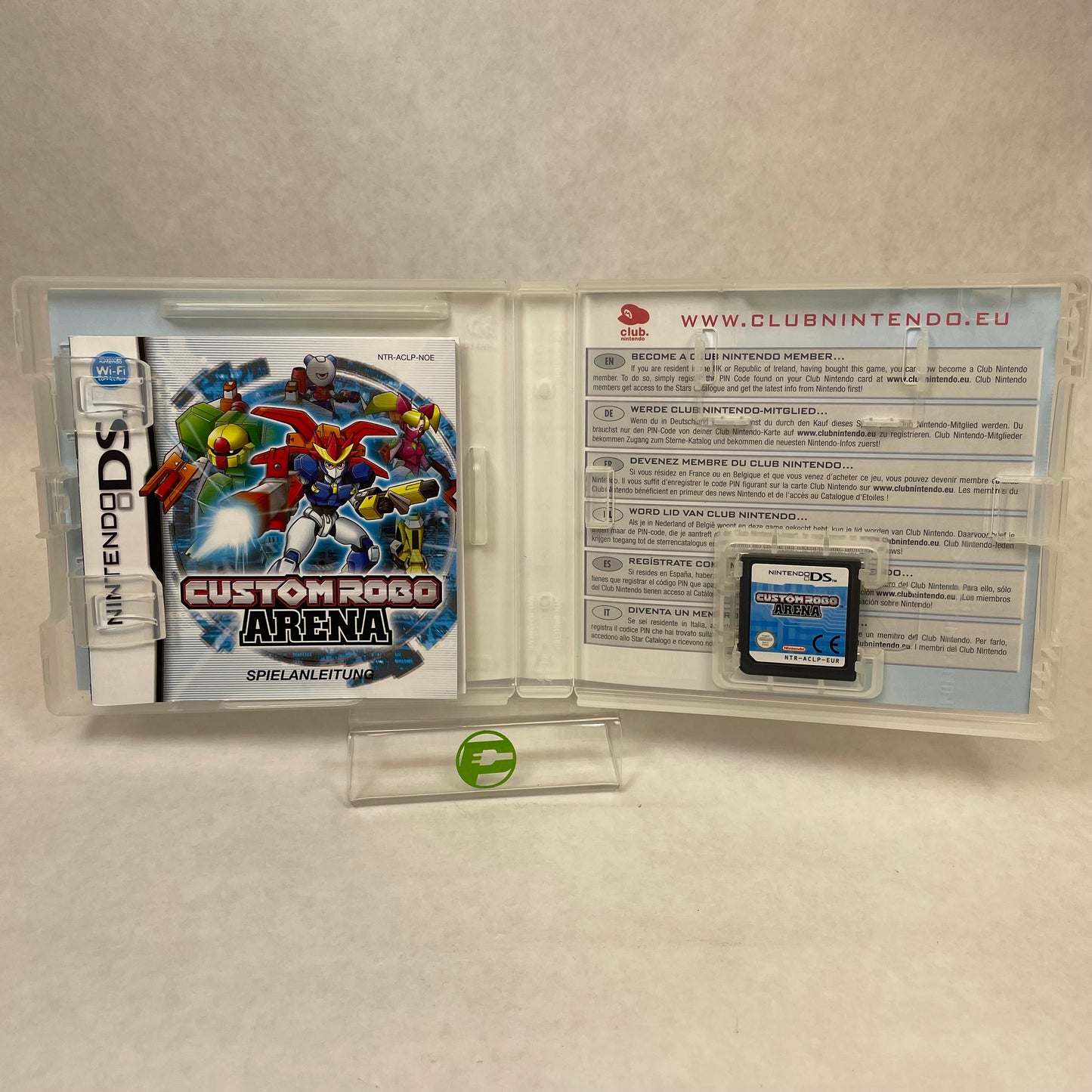 Custom Robo Arena German Pegi Cartridge (Nintendo DS, 2007)