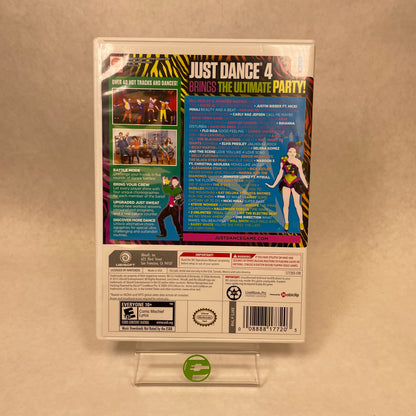 Just Dance 4 (Nintendo Wii, 2012)