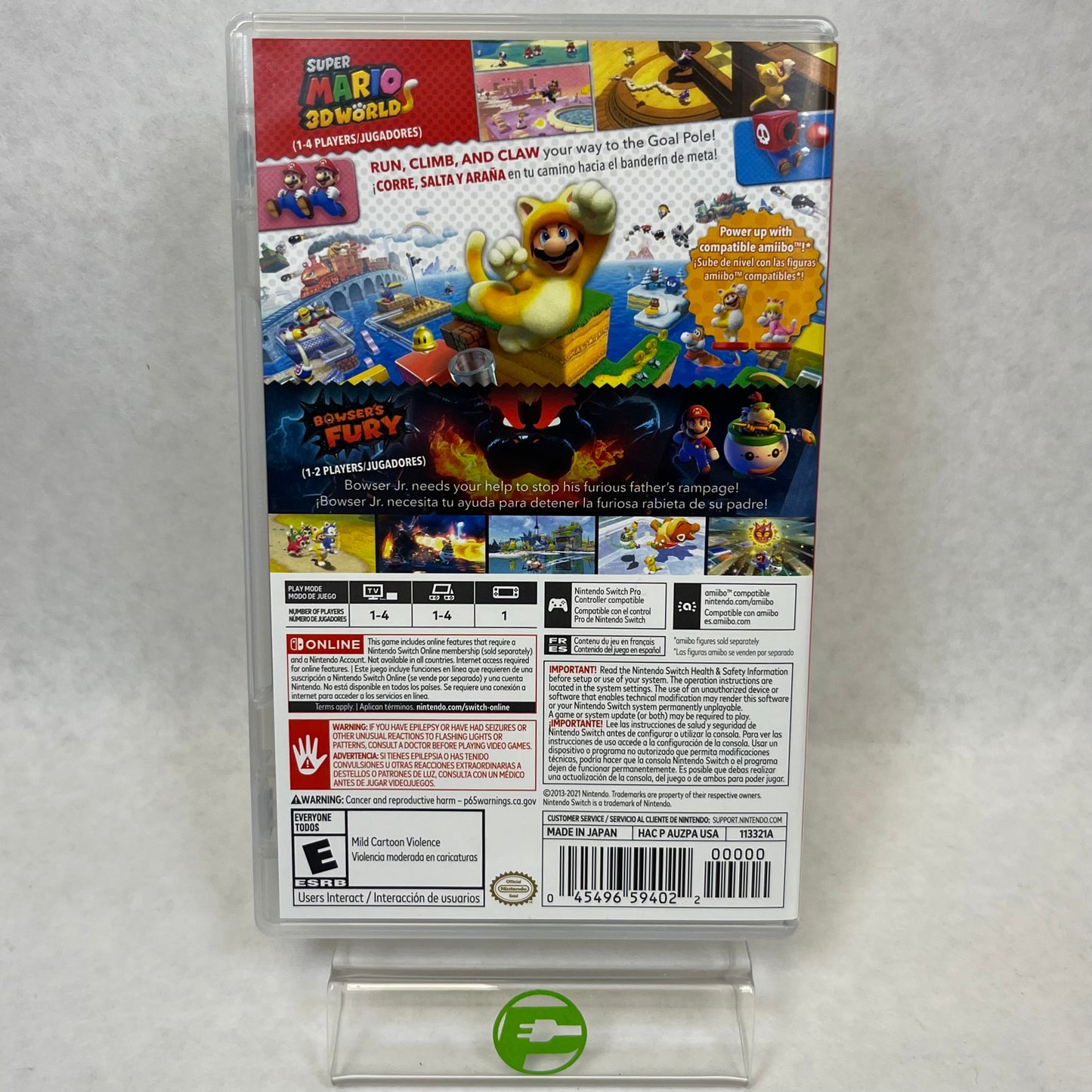 Super Mario 3D World + Bowser's Fury (Nintendo Switch, 2021)