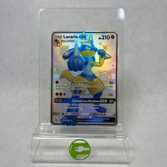 Pokémon TCG Hidden Fates Lucario GX sv64/sv94 Ultra Rare English