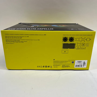 Corsair iCUE H100i ELITE CAPELLIX 240mm RGB Liquid CPU Cooler CW-9060046-WW