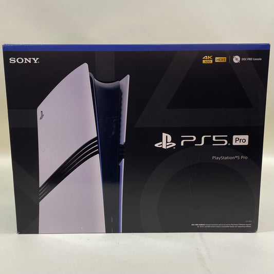 New Sony PlayStation 5 Pro Digital PS5 2TB White Console Gaming System CFI-7019