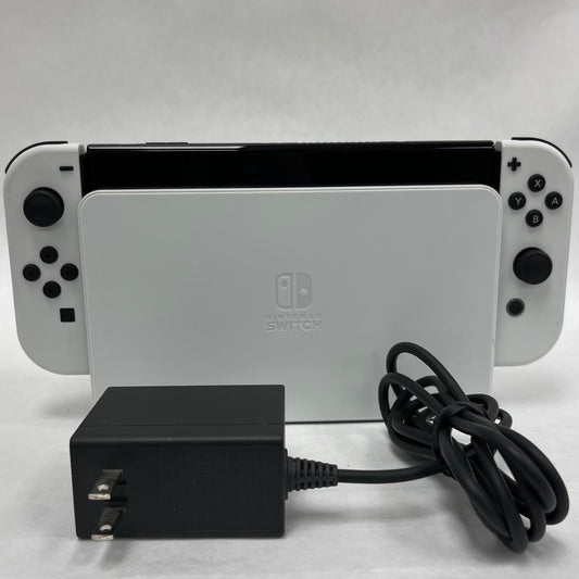 Nintendo Switch OLED Video Game Console HEG-001 Black/White