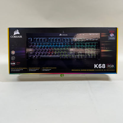 Corsair K68 RGB Mechanical Gaming Keyboard Wired RGP0055 CH-9102010-NA