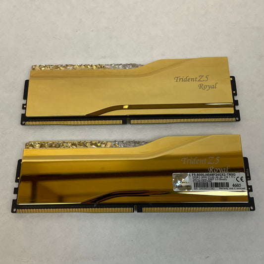 Trident Z5 Royal Gold 48gb (2x24GB) RAM DDR5 8000MHz F5-8000J4048F24GX2-TR5G