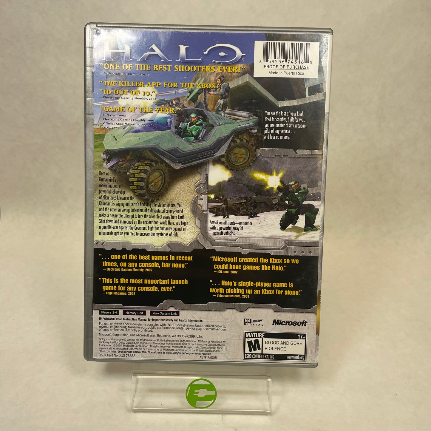 Halo: Combat Evolved (Microsoft Xbox, 2004)