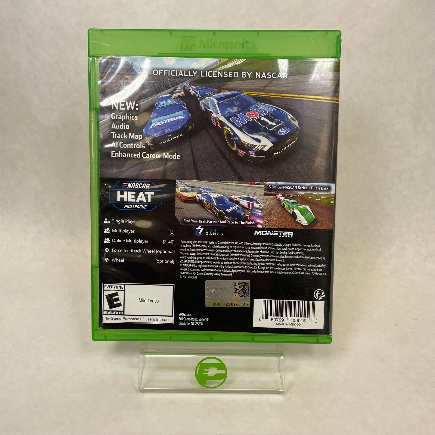 Nascar Heat 4 (Microsoft Xbox One, 2019)
