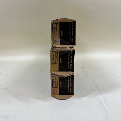 New Set of Ricoh Savin Lanier IM C300 CMY Print Cartridges 842379 842380 842381