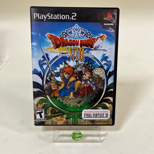 Dragon Quest VIII Journey of the Cursed King (Sony PlayStation 2 PS2, 2004)