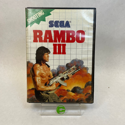 Rambo 3 III (Sega Master System, 1988)
