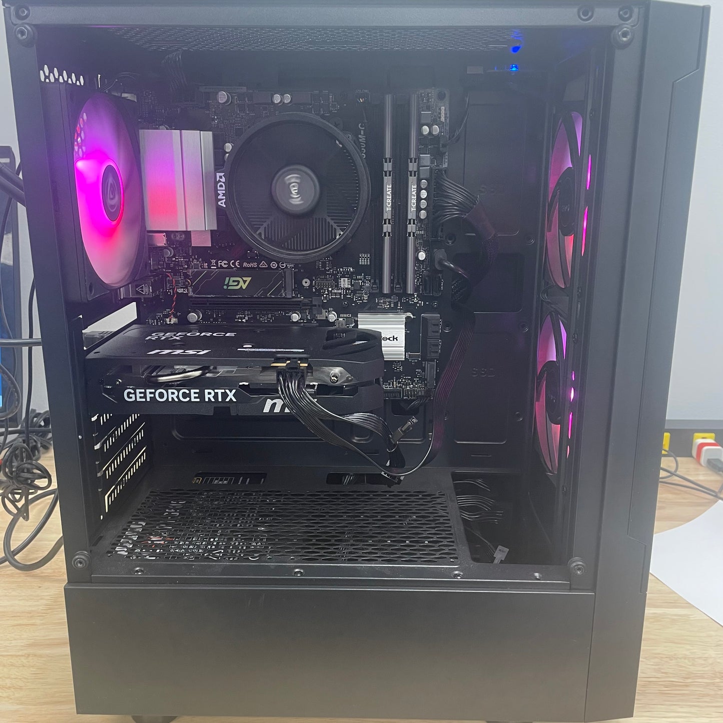 CyberPower PC Ryzen 5 5600GT 3.60GHz 16GB RAM 1TB SSD MSI GeForce RTX  5050