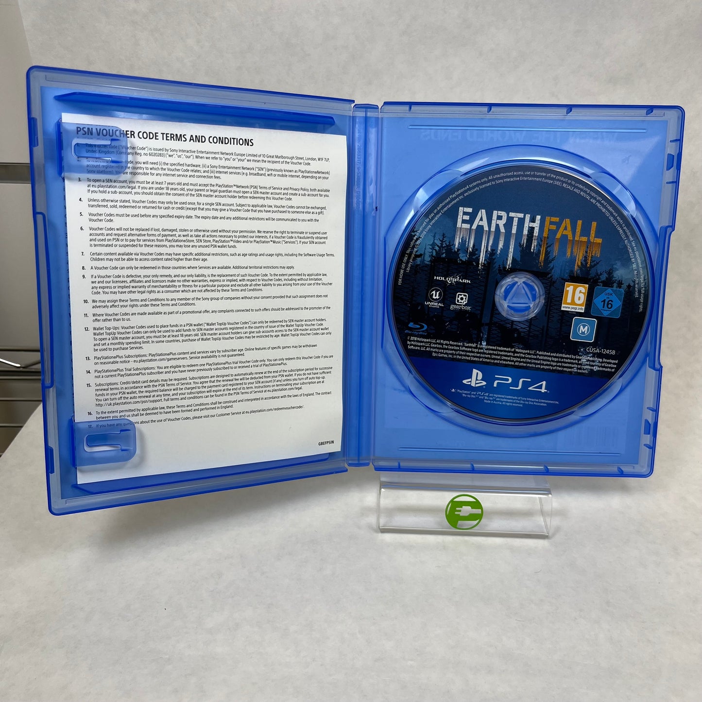 Earthfall (Sony PlayStation 4 PS4, 2018)