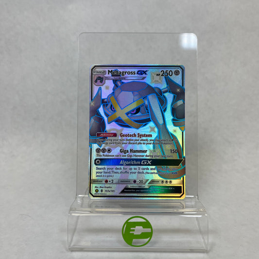 Pokémon TCG Metagross GX 157a/145 Ultra Rare English