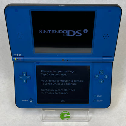 Nintendo DSi DSi XL Handheld Game Console Only UTL-001 Blue