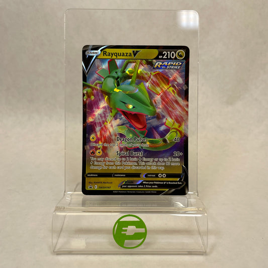 Pokémon TCG Sword & Shield Rayquaza V swsh147 English