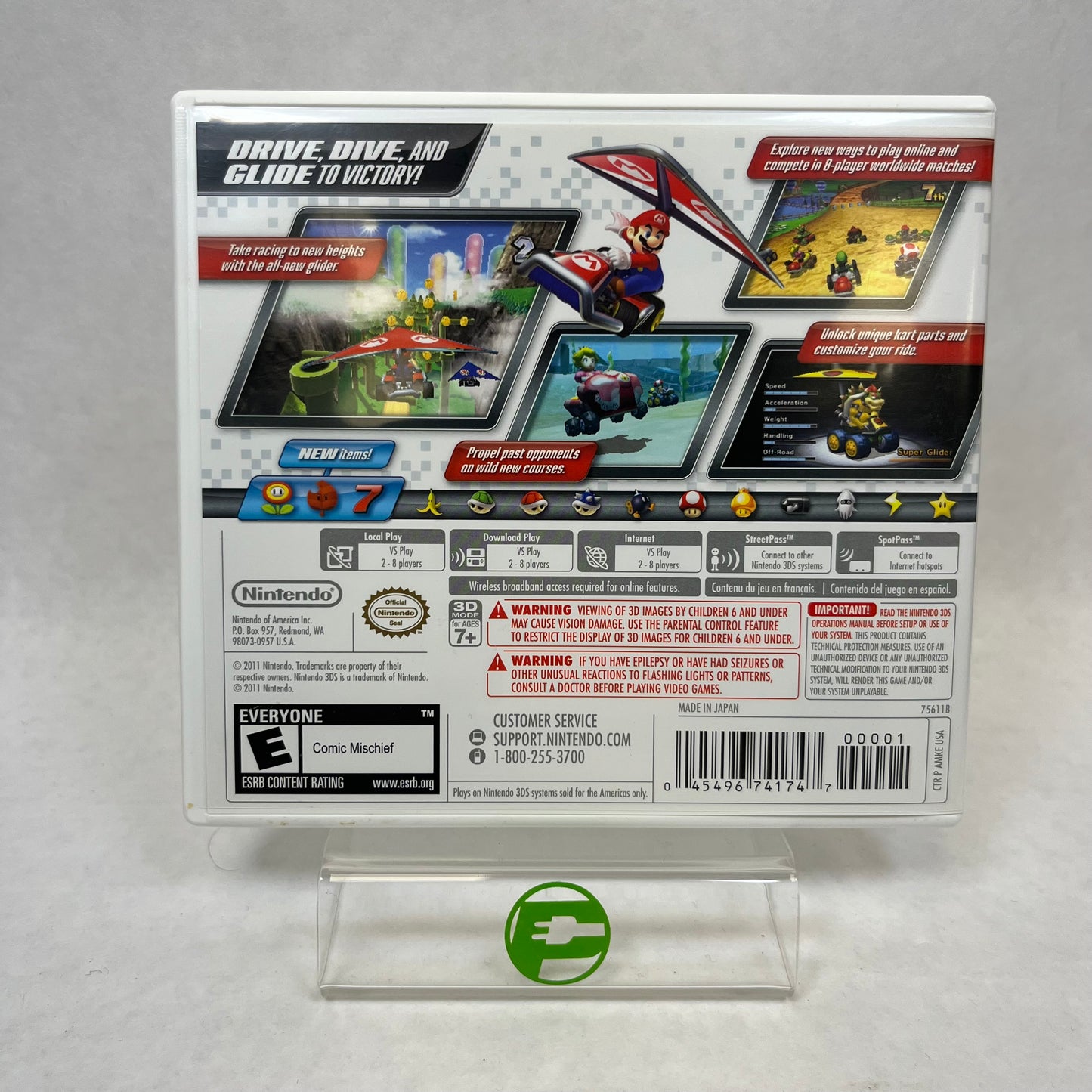 Mario Kart 7 (Nintendo 3DS, 2011)