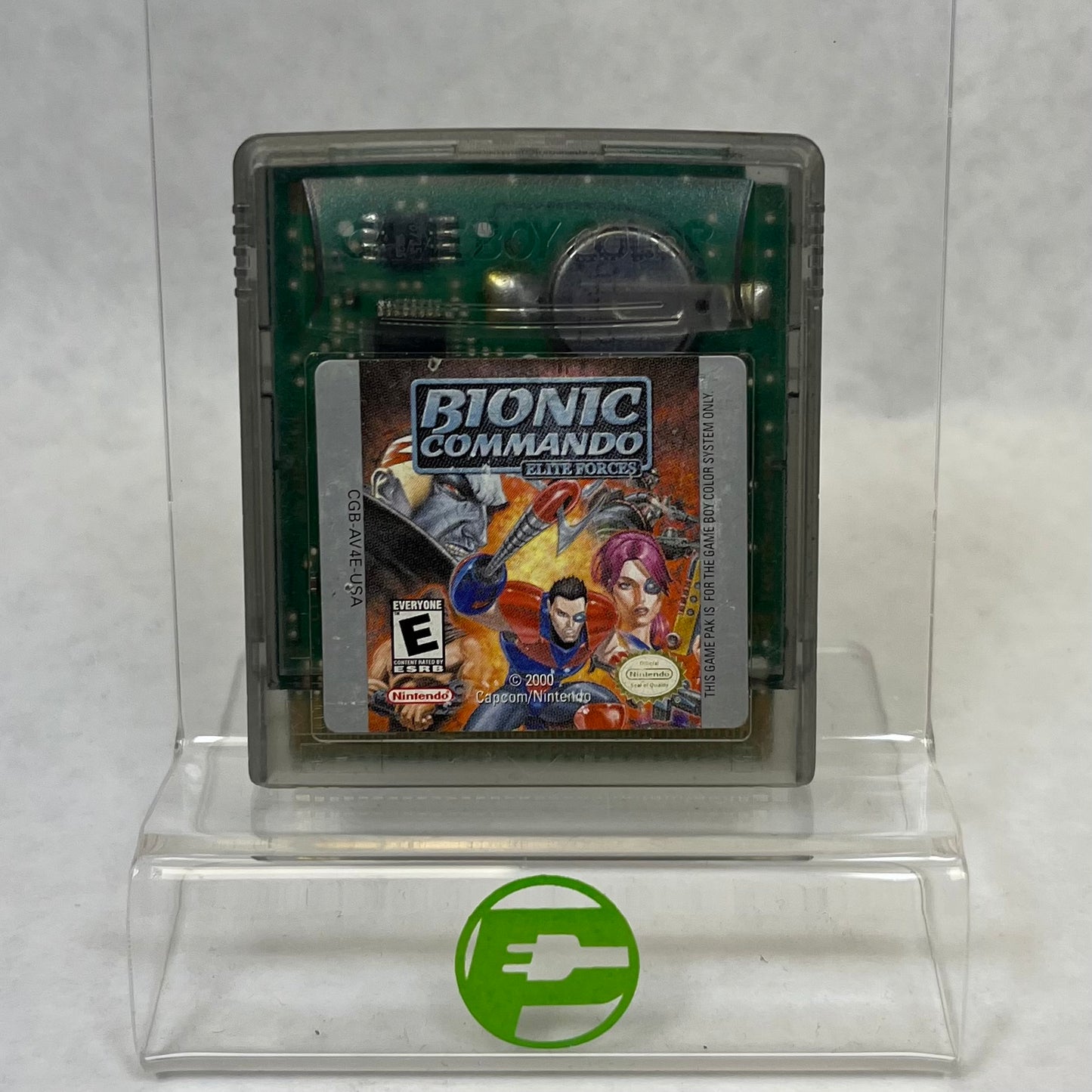 Bionic Commando Elite Forces (GameBoy Color, 2000) Cartridge Only