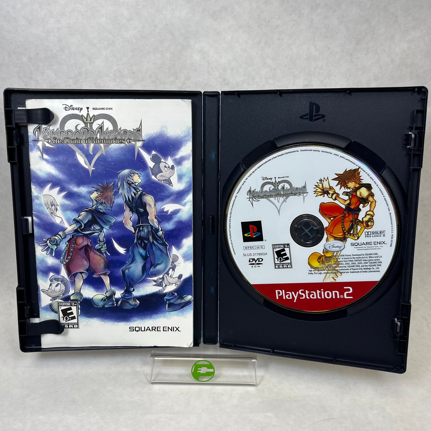 Kingdom Hearts Re: Chain Of Memories (Sony PlayStation 2 PS2, 2008)