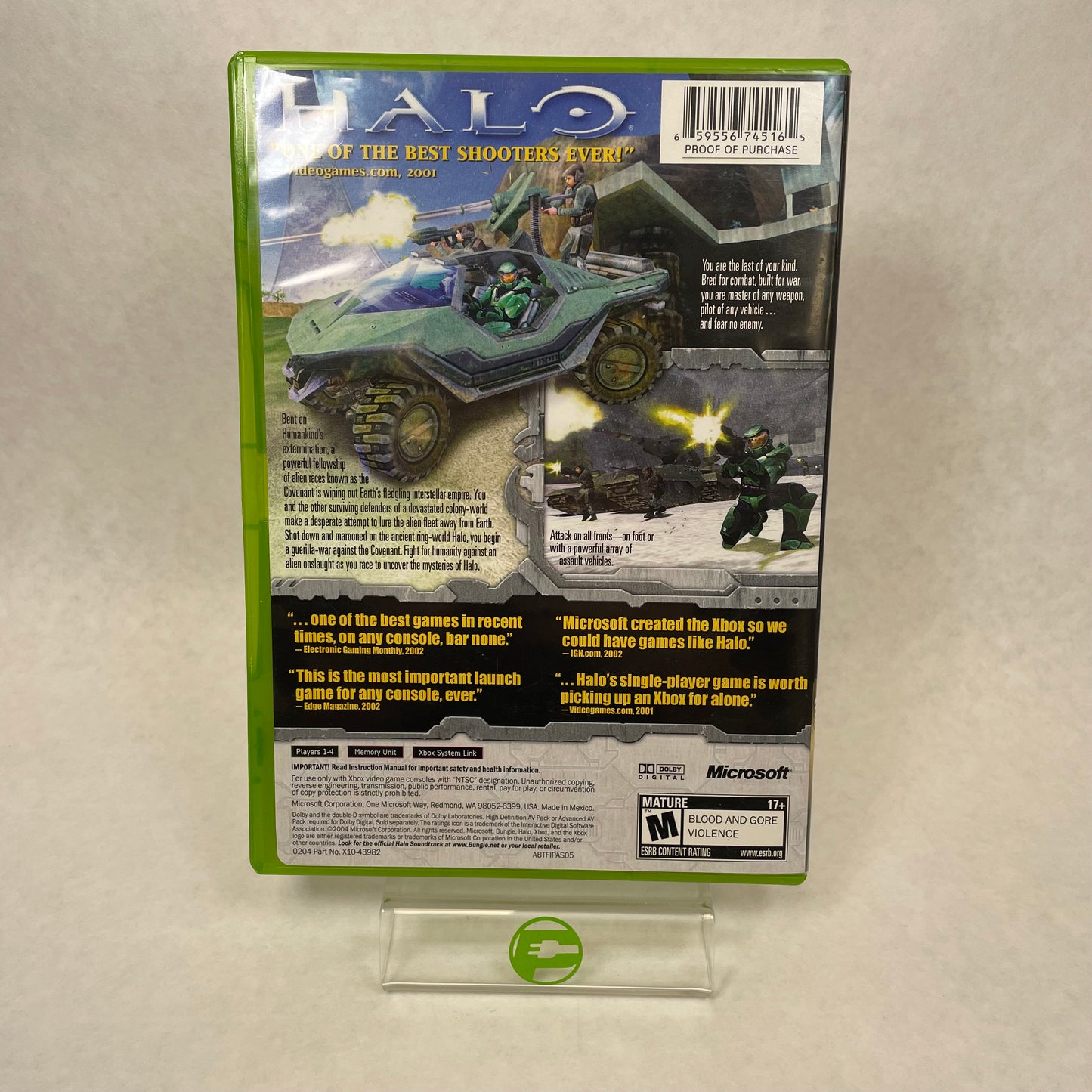 Halo Combat Evolved (Microsoft Xbox, 2004)