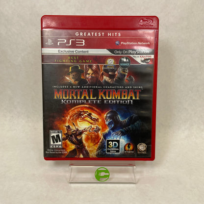 Mortal Kombat Komplete Edition (Sony PlayStation 3 PS3, 2012)