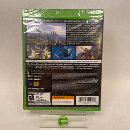 New Grand Theft Auto V Premium Edition (Microsoft Xbox One, 2019)