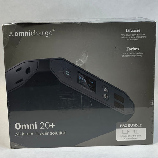 New omnicharge omni 20+ Portable Power Bank AC/DC/USBC OP2HA006