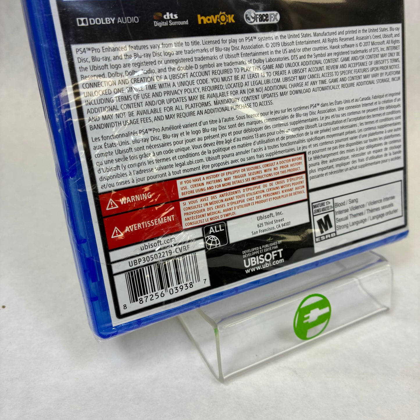 New Assassin's Creed III Remastered (Playstation 4, 2019)