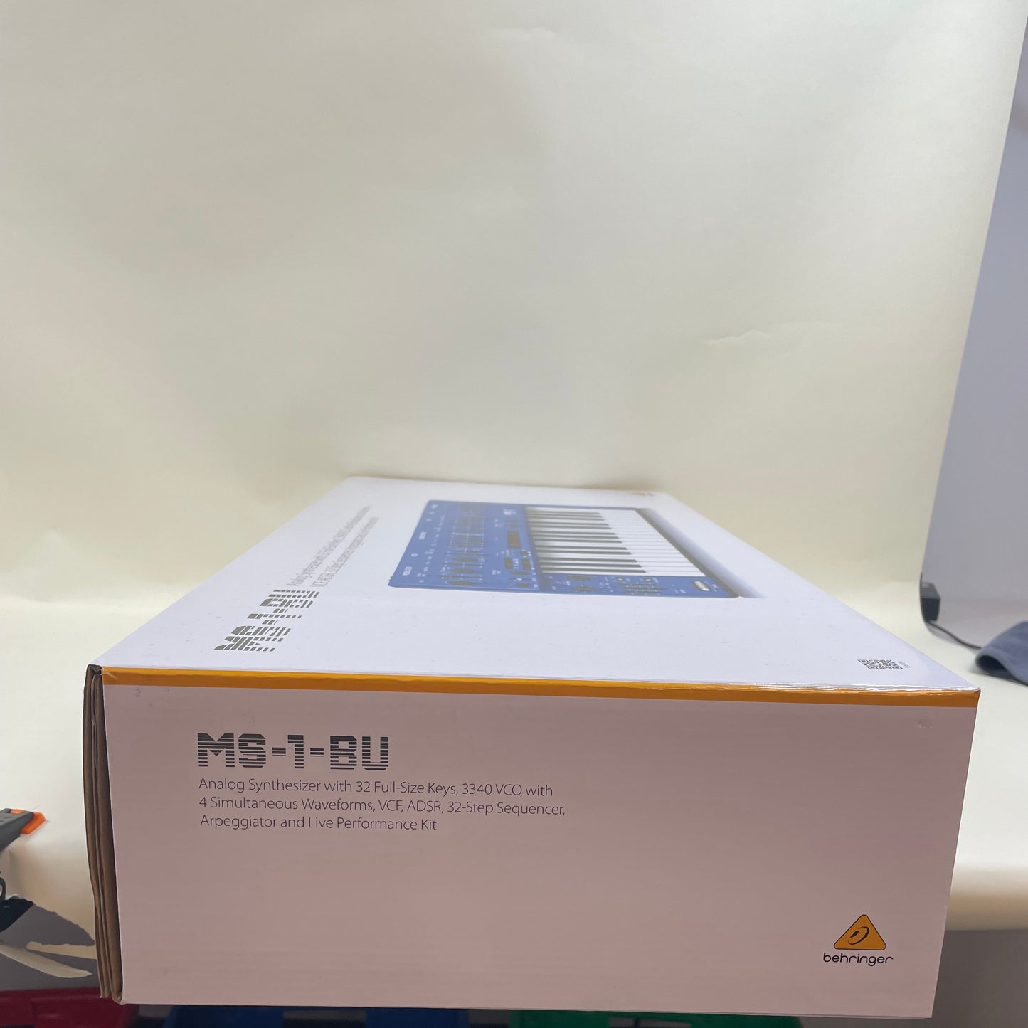 New Behringer MS-1-BU Analog Synthesizer w/ 32 Full-Size Keys 4033653031479 Blue