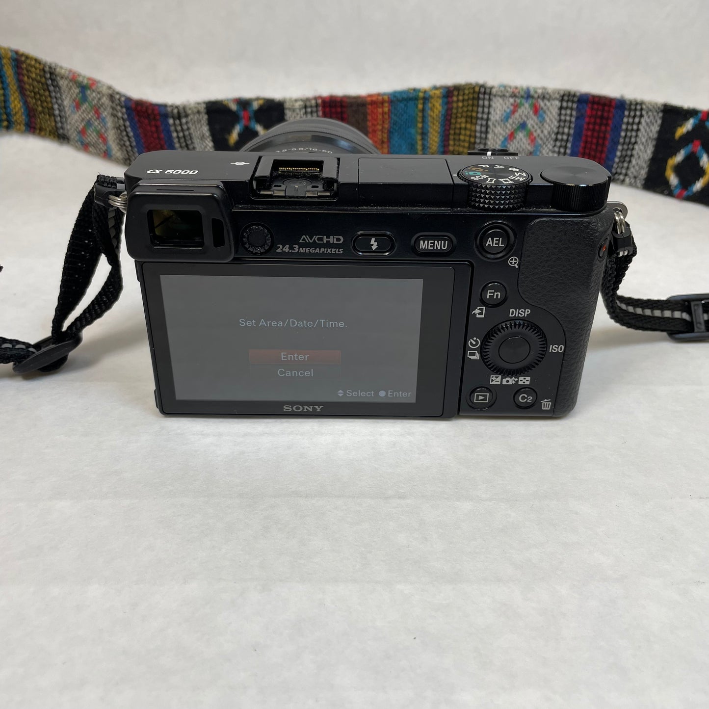 Sony Alpha A6000 24.3MP Digital SLR DSLR Camera ?963 Shutter Count w/ Lens