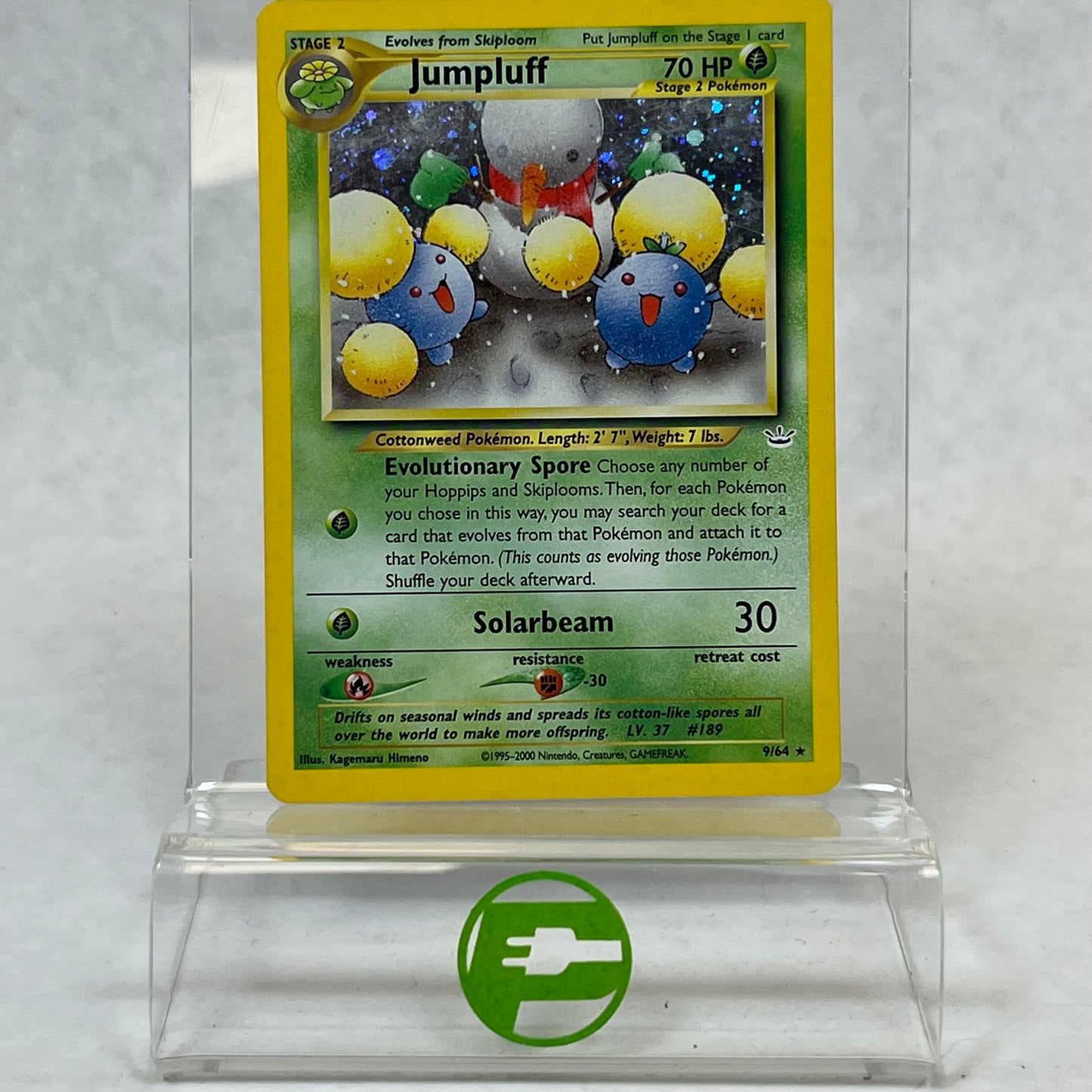 Pokémon TCG Neo Revelation Jumpluff 9/64 Holo English