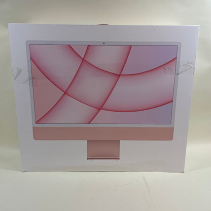 2021 Apple iMac 24" M1 3.2GHz 8GB RAM 256GB SSD Red/Pink MJVA3LL/A