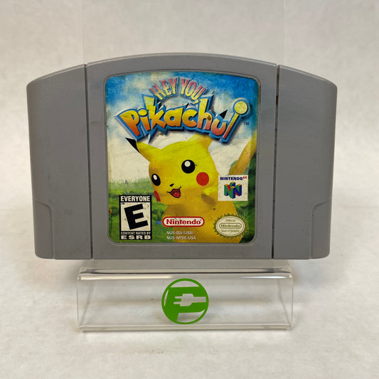 Hey You, Pikachu! (Nintendo 64 N64, 1998)