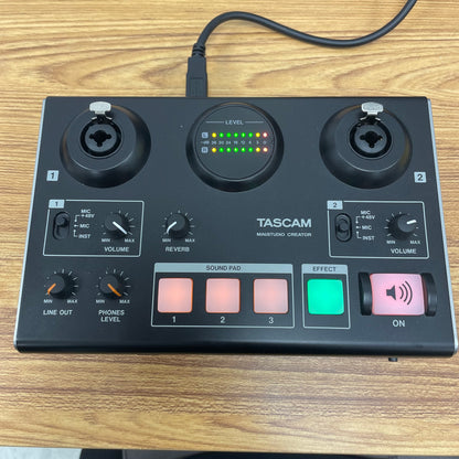 Tascam MiNiStudio Creator Computer Audio Interface US-42B