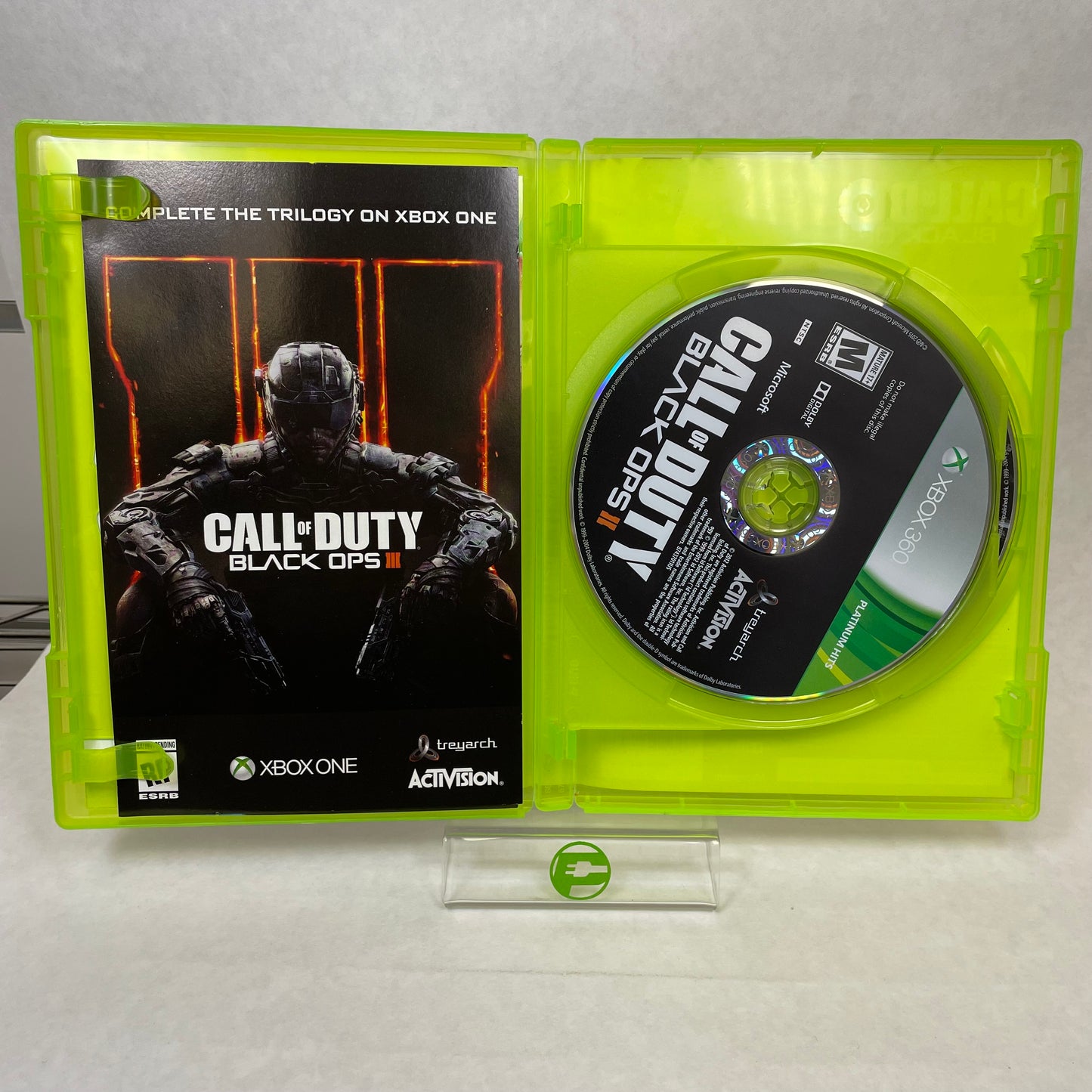 Call of Duty Black Ops I and II Combo Pack (Microsoft Xbox 360, 2015)