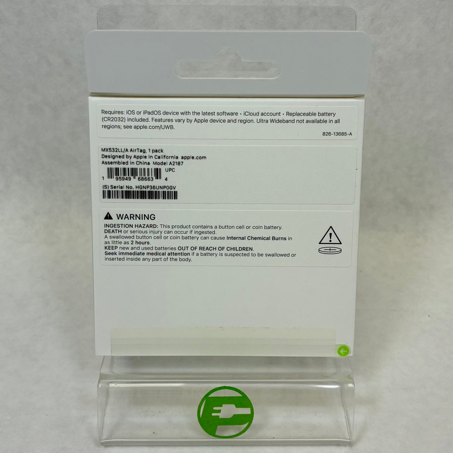 New Apple AirTag (1st Gen) White MX532LL/A Airtag