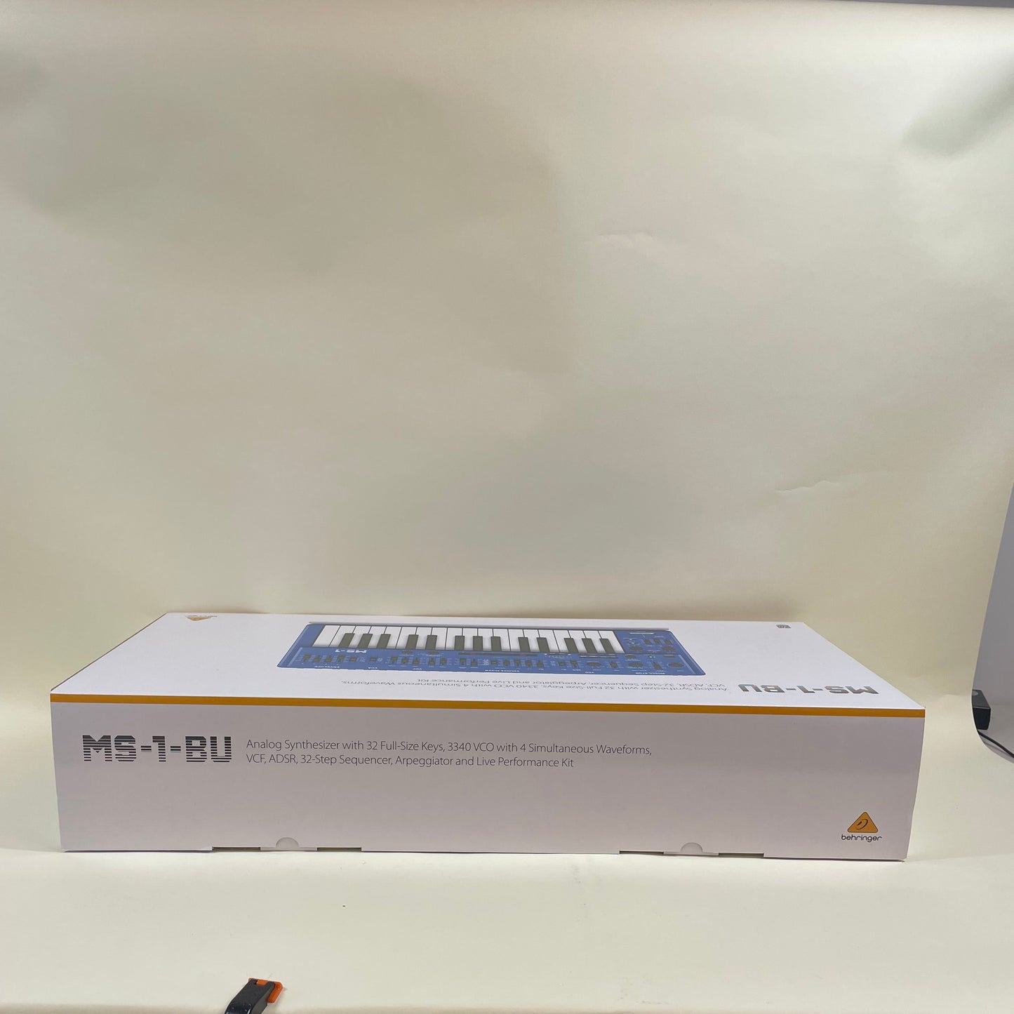 New Behringer MS-1-BU Analog Synthesizer w/ 32 Full-Size Keys 4033653031479 Blue
