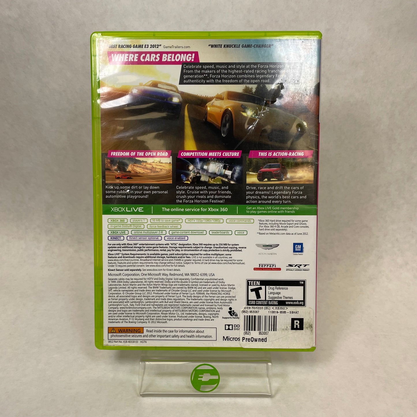Forza Horizon (Microsoft Xbox 360, 2012)
