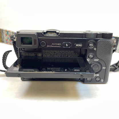 Sony Alpha A6000 24.3MP Digital SLR DSLR Camera ?963 Shutter Count w/ Lens