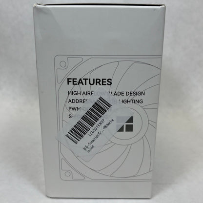 New Thermal Right C12CW-S White CPU Fan