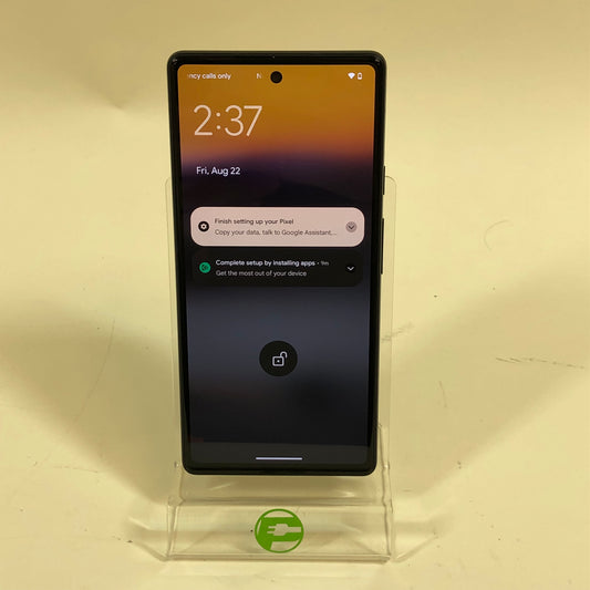 Unlocked Google Pixel 6a 128GB Charcoal GX7AS
