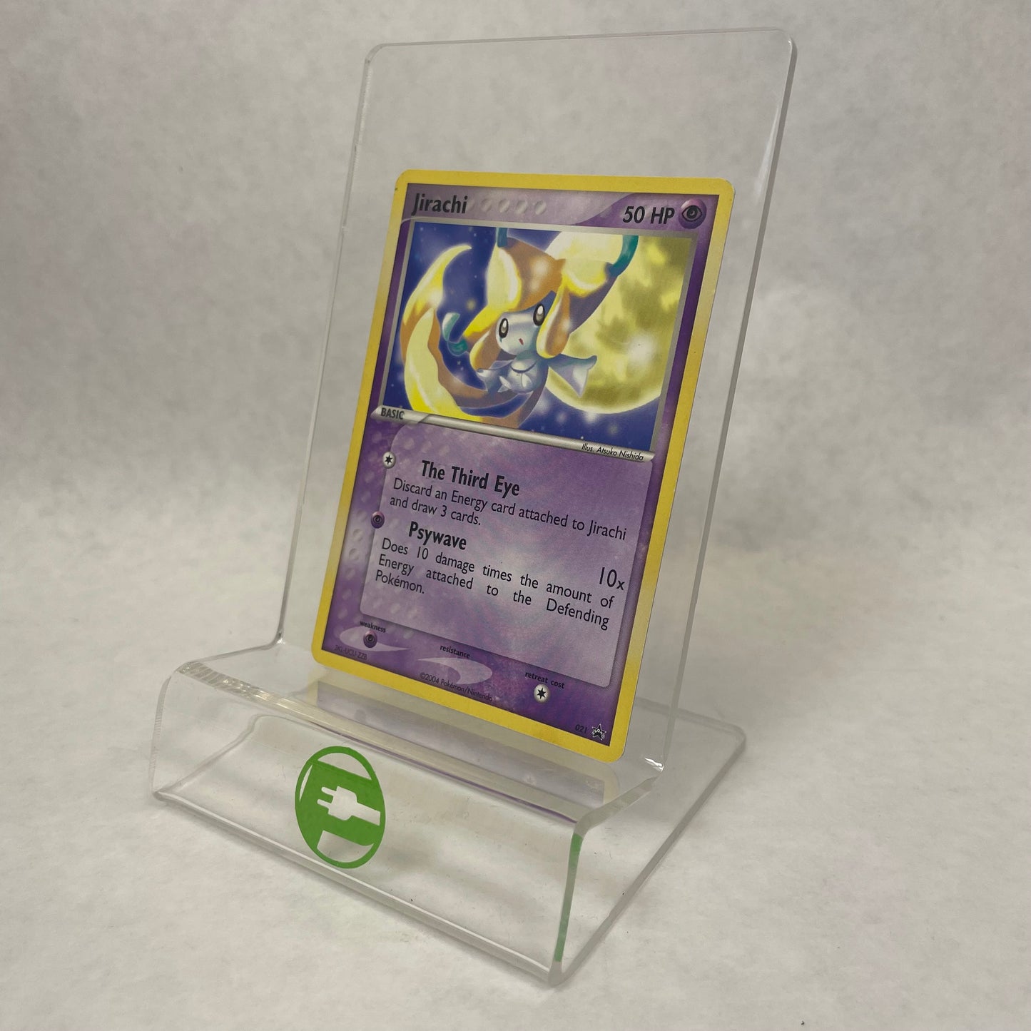 Pokémon TCG Wishmaker DVD Release Promo Jirachi 021 Regular English