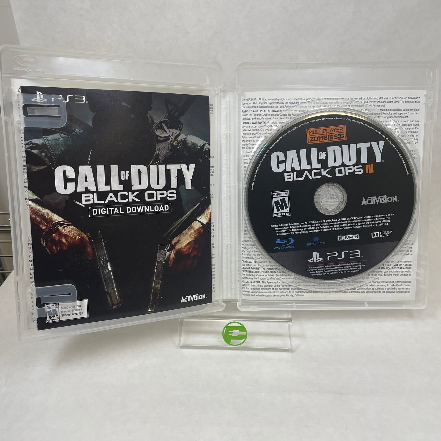 Call of Duty Black Ops 3 III (Sony PlayStation 3 PS3, 2015)