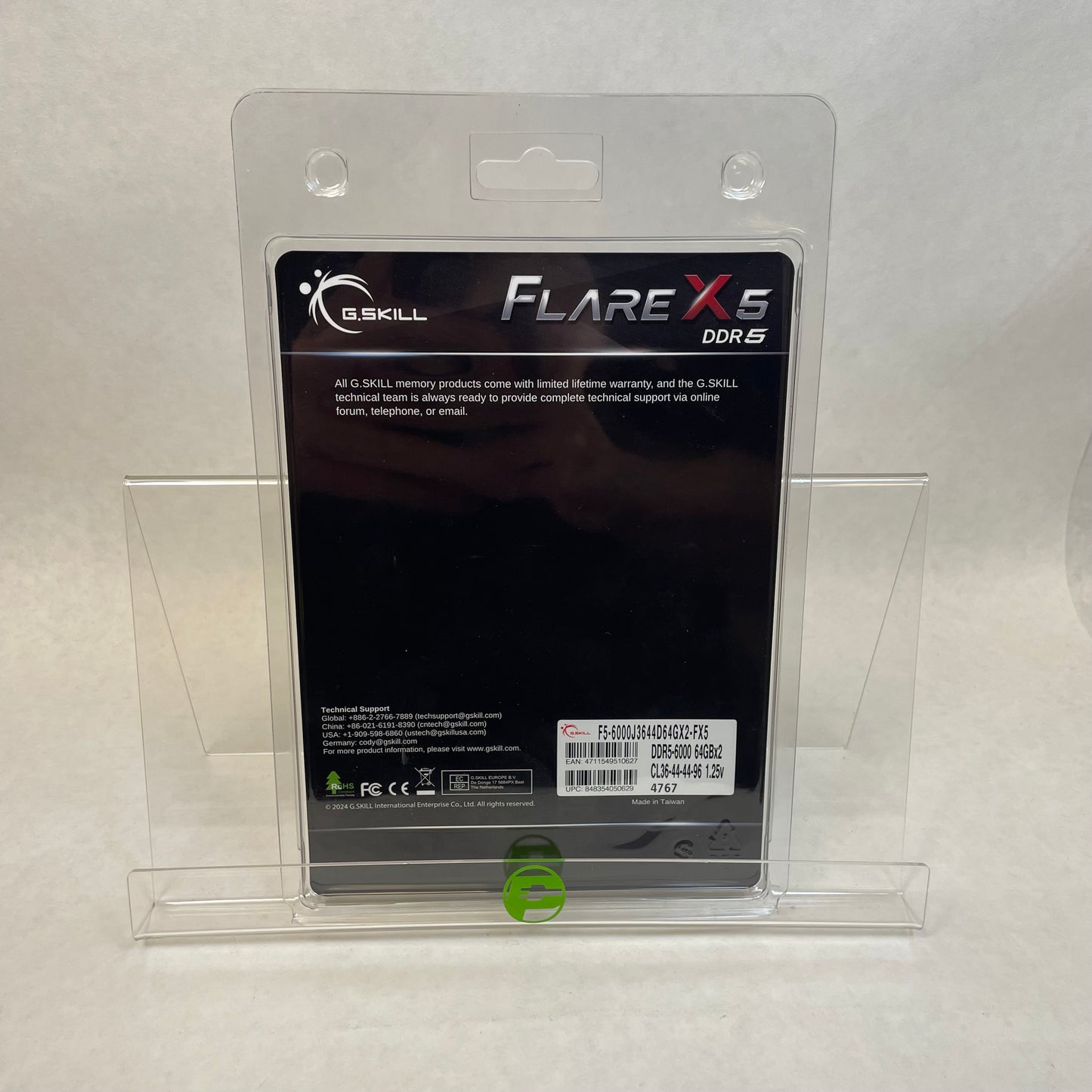 New G.Skill Flare X5 128GB (2x64GB) RAM DDR5 6000MHz F5-6000J3644D64GX2-FX5