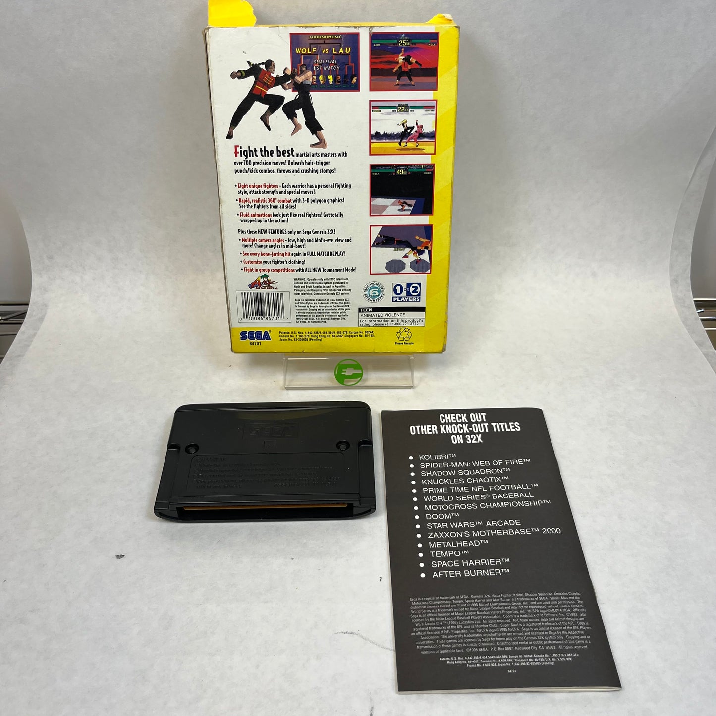Virtua Fighter (Sega 32X, 1995)