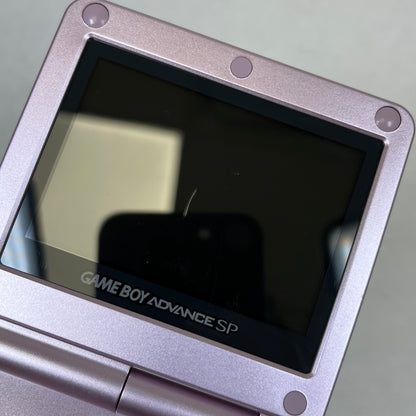 Nintendo Game Boy Advance SP Handheld Game Console Only AGS-101 Pearl Pink