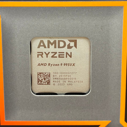 New AMD Ryzen 9 9950X 4.30GHz 16 Core 100-100001277WOF 32 Thread AM5